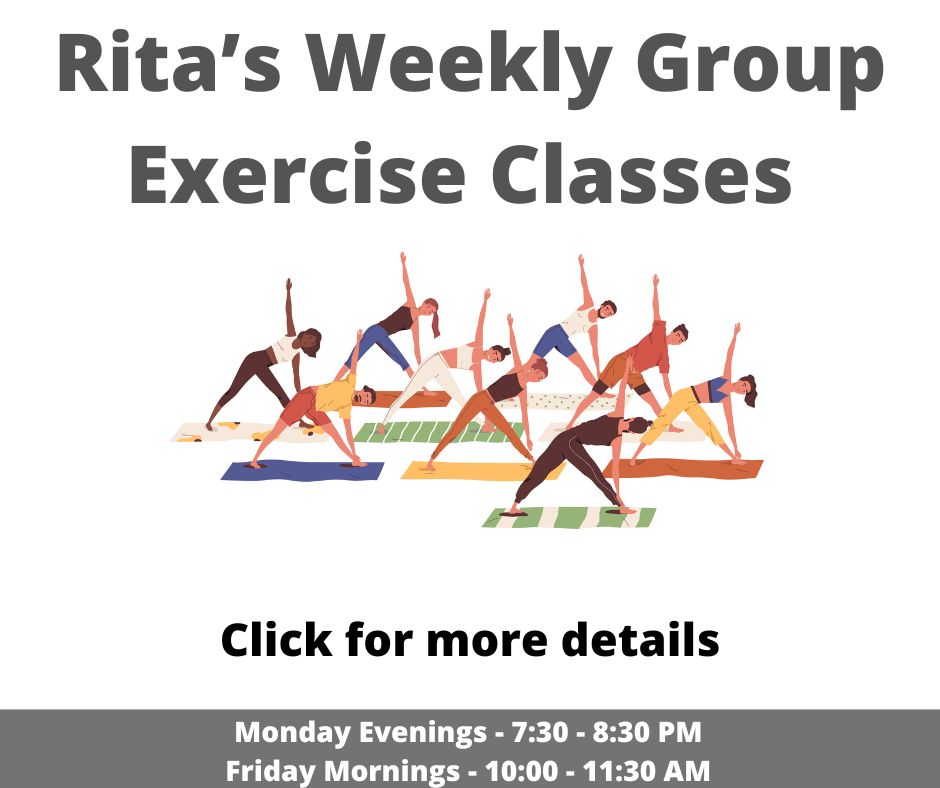 Rita's Exercise Classes Slider